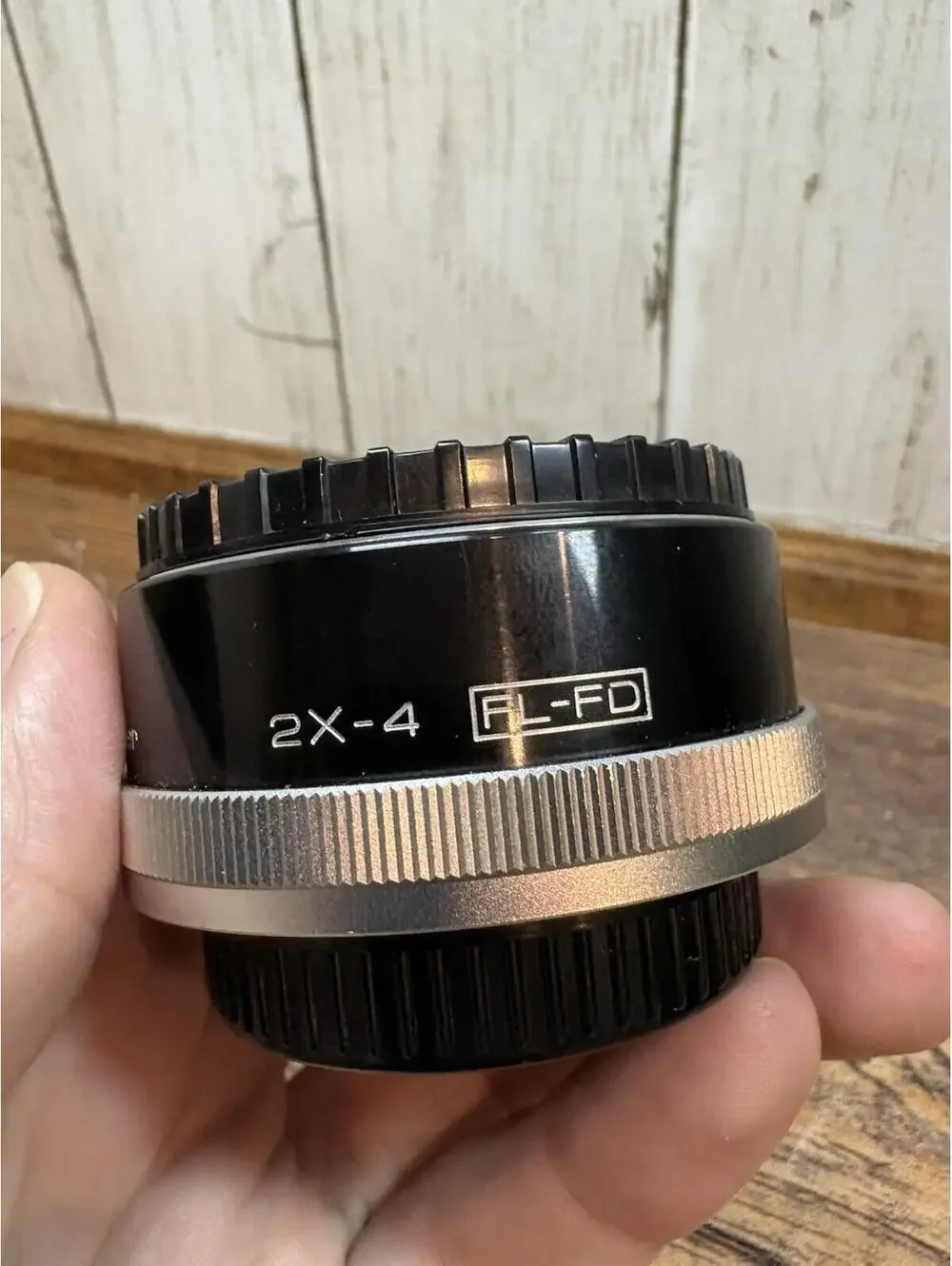 Canon Vivitar MC Tele Converter Lens 2X-4 FL-FD Made in Japan Case/Manual